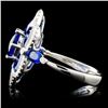 Image 3 : 18K Gold 5.31ctw Diamond Ring