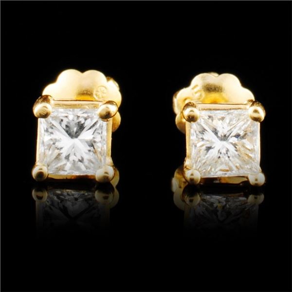 18K Gold 4.02ct Sapphire & 2.44ctw Diamond Ring