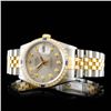 Image 3 : Rolex DateJust 1.50ctw Diamond 36MM Wristwatch