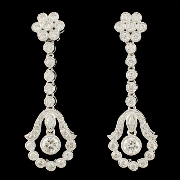 0.50ctw Diamond Platinum Pendant