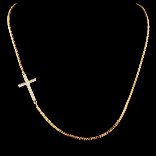 14K Gold 0.14ctw Diamond Earrings