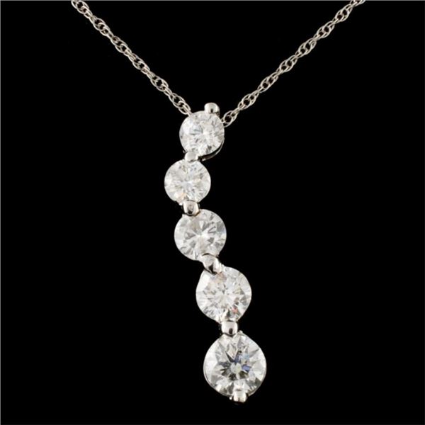 14K Gold 0.78ctw Diamond Ring