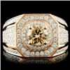 Image 1 : 18K Gold 2.14ctw Diamond Ring