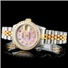 Image 2 : Rolex YG/SS DateJust Diamond Ladies Wristwa