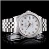 Image 2 : Rolex SS DateJust Diamond 36mm Wristwatch