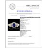 Image 5 : 18K Gold 0.93ct Sapphire & 0.48ctw Diamond Ring