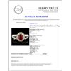 Image 5 : 18K Gold 1.08ct Ruby & 0.55ctw Diamond Ring