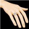 Image 3 : 14K Gold 0.93ctw Diamond Ring