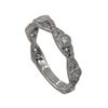 Image 2 : 14k White Gold 0.65ct Diamond Ring