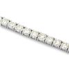 Image 3 : 18k White Gold 12.00ct Diamond Tennis Bracelet