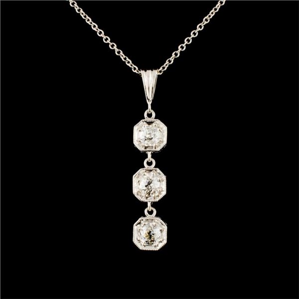 14K Gold 0.45ctw Diamond Pendant