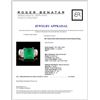 Image 4 : 14K Yellow Gold 4.65ct Emerald & 0.63ct Diamond Ri