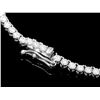 Image 2 : 18k White Gold 7.80ct Diamond Necklace