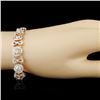 Image 3 : 18K Gold 8.55ctw Diamond Bracelet