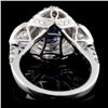 Image 3 : 18K Gold 2.04ct Sapphire & 1.28ct Diamond Ring