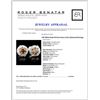 Image 3 : 14K White Gold 0.91ctw Fancy Color Diamond Earring