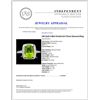 Image 3 : 14K Gold 4.00ct Peridot & 0.75ctw Diamond Ring