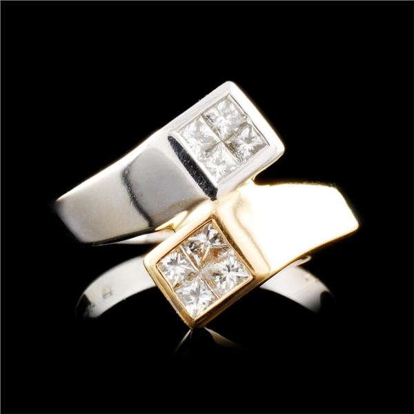 14K Gold 0.48ctw Diamond Ring