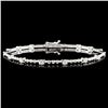 Image 1 : 18K Gold 2.00ctw Diamond Bracelet