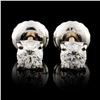 Image 1 : 14K Gold 0.38ctw Diamond Earrings