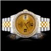 Image 1 : Rolex DateJust 3.50ct Diamond 36mm Watch