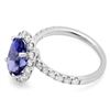 Image 2 : 14K Gold 3.50ct Tanzanite & 1.00ct Diamond Ring