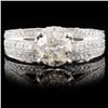 Image 1 : 18K White Gold 2.65ctw Diamond Ring
