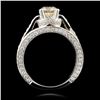Image 3 : 18K White Gold 2.65ctw Diamond Ring