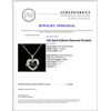Image 4 : 14K Gold 0.09ctw Diamond Pendant