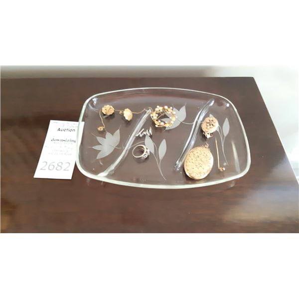 14 k Gold & Sterling Jewelry A