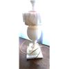 Image 2 : Pair of Alabaster Lamps B