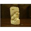 Image 1 : 6" relief carved walrus tusk with 3 walruses by Iglaak (2)