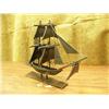 Image 2 : Double masted baleen sailing vessel 13.5" long by Glen Ipalook of Barrow, AK (152)