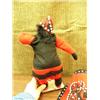 Image 6 : By Shelley Chamberlain, wood face Tlingit dancer with traditional button blanket (152)