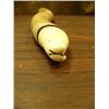 Image 5 : 20" walrus oosik with carved ivory walrus and polar bear head (148)