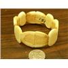 Image 1 : Fossilized ivory bracelet (148)