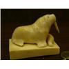 Image 3 : 3" ivory walrus and seal mounted on white ivory case circa 1960 (148)