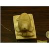 Image 5 : 3" ivory walrus and seal mounted on white ivory case circa 1960 (148)