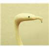 Image 2 : Carved white ivory cormorant- 4-1/2" tall (160)