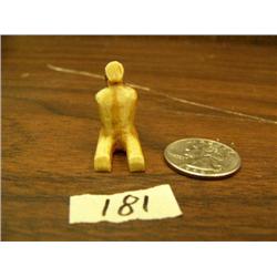 1" ancient ivory doll sitting (148)