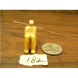 1" ancient ivory doll sitting (148)