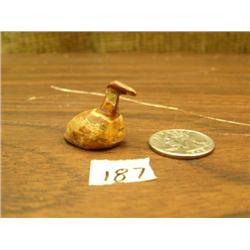 Ancient 1" ivory sea duck (148)