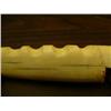 Image 4 : 7.5" polar bear head drum handle with walrus ivory (148)