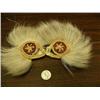 Image 1 : Pair of beautiful Yup'ik dance fans made by Theresa Kelly from St. Marys, AK (2)