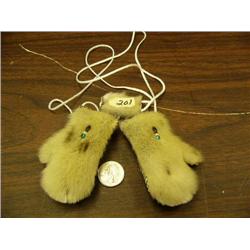 Pair of Eskimo yo-yos by Maria Arnariak from Togiak, AK (2)