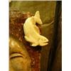 Image 5 : 11.5" bone mask with ivory birds, salmon, bears and seal by Aningayou from Savoonga (2)