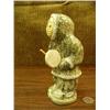 Image 3 : 7.5" soapstone drummer - Stock # 574F (2)