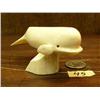Image 1 : 4" Ivory whale done by Mark Seeganna - Stock # 525C (2)