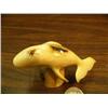Image 6 : Extremely rare 3.5" bow head whale by Robert Kokuluk in fossilized ivory (2)