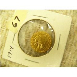 1914 2.5 Indian head gold made 240117 (154)